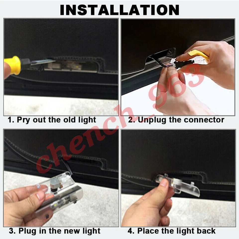 4 XDoor Light Logo Projector Ghost Shadow For NISSAN Altima Maxima Pathfinder - Image 4 of 4