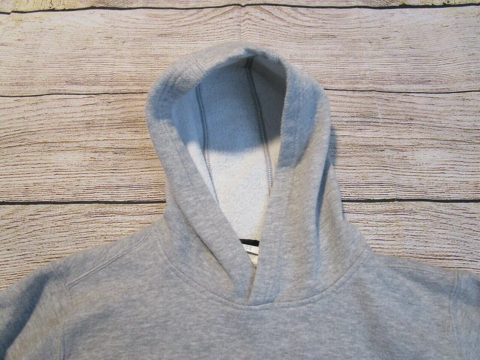 VETEMENTS Felpa con cappuccio NFL Team Apparel Seattle Seahawks grigia giovane grande uomo XSmall