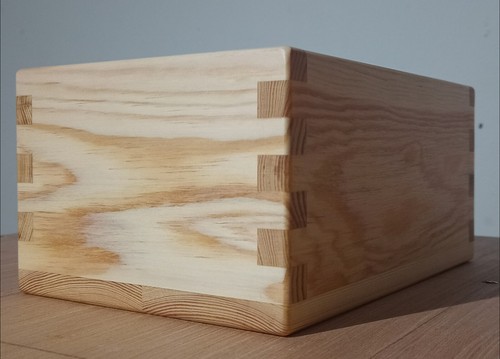 Wood Storage Box - Picture 2 of 5