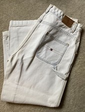 Vintage 90s Tommy Hilfiger carpenter jean capris 30x24