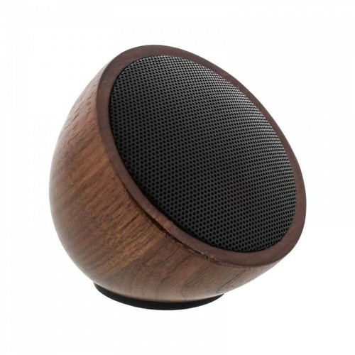 TRIPLE C | Altavoz blueBOOM MADERA DE NOGAL BLUETOOTH NUEVO ASN624W6 RARO AZUL EE. UU. - Imagen 2 de 7