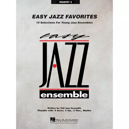 Easy Jazz Favorites - Trumpet 2 Jazz Band Level 2 Composed by Various