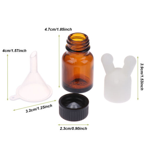 Leakproof Aroma Essential Oil Inhaler Cap Black Double Sole Essential Inhaler - Picture 2 of 12
