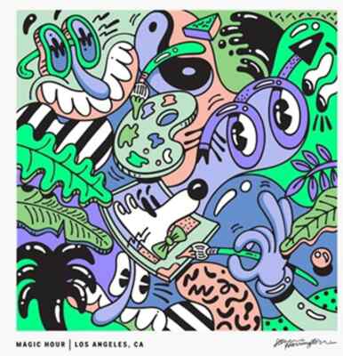 STEVEN HARRINGTON - MAGIC HOUR - Limited Edition Art Print - Signed & Numbered 