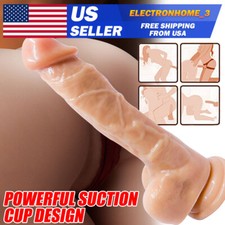 9 Inch Huge Big Dildo Suction-Cup Realistic Penis-Dong G-spot Sex-Toys for-Women