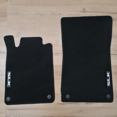 Car floor mats Velour For Mercedes SLK R170 Auto Liners Carpet Waterproof Black