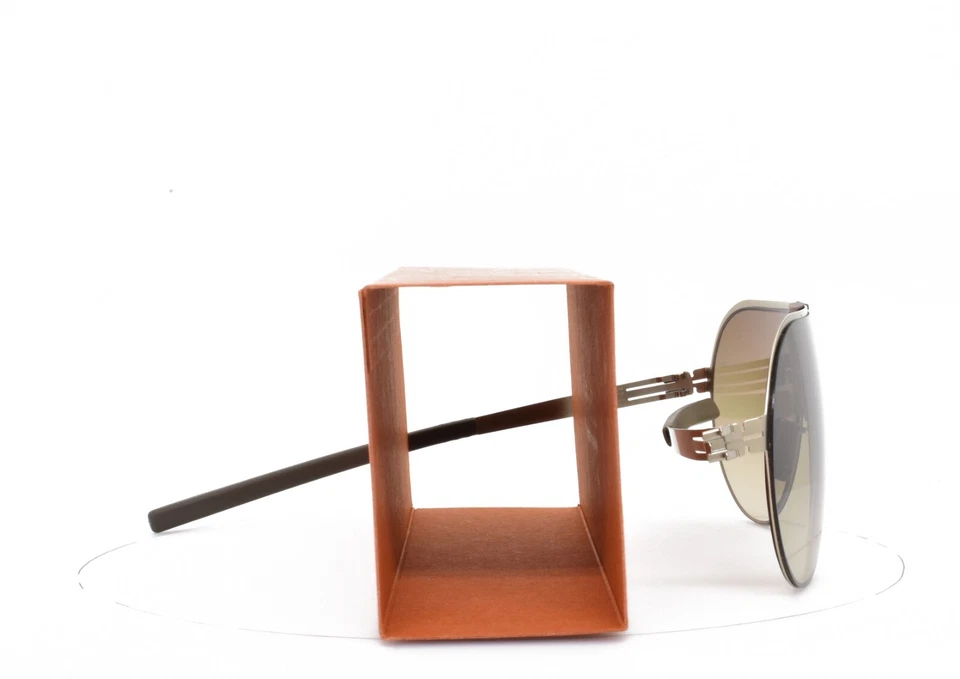 iC! Gafas de sol Berlin Panorama Bronce Cemento ESCUDO 138-0-145 Foto 4 de 4