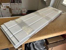 5 x 1 Metre Long Hollow Soffit Board 300mm Wide