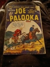 Joe Palooka #24 (1948) Golden Age Harvey Comics cartoon strip boxing ww2 hero