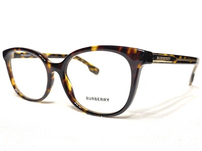 Burberry Women\'s Dark Havana Square Eyeglasses! Burberry Women main image 2