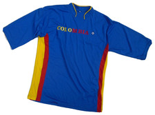 Colombia National Soccer Team Jersey Mens Size L Blue