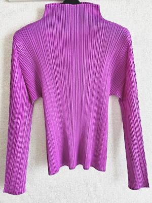 pleats please issey miyake top 3 pink purple tops japan mint | eBay 
