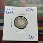 1856 Liberty Seated Silver Dime Coin Collection