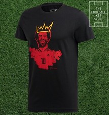 adidas Salah Player Tee Mens - Mo Salah Football T-shirt Black - All Sizes
