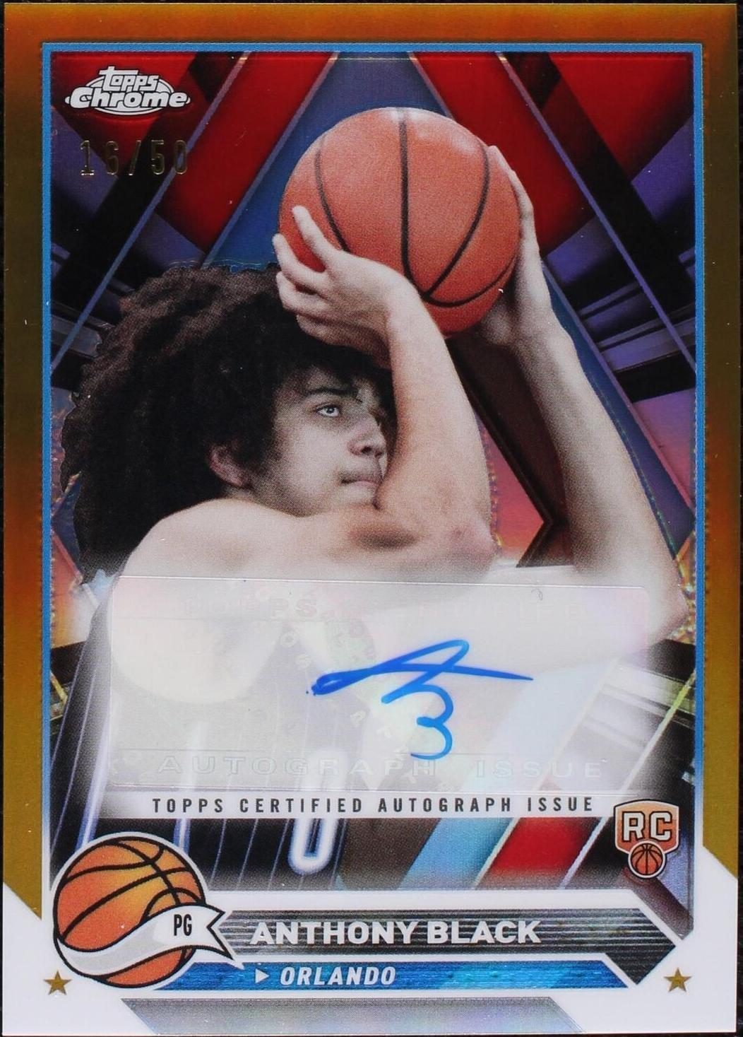 2023-24 Topps Chrome - Anthony Black #CG-AB for sale | eBay