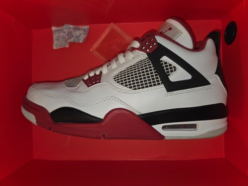 Nike Air Jordan IV 4 RETRO FEUERROT 2012 HERREN 9,5 - Bild 12 von 16