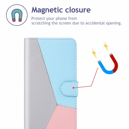 Cuero Magnético Abatible Billetera Soporte Estuche Cubierta Para LG Stylo 4 K40 K50 Q60 W10 Q8 - Imagen 22 de 28
