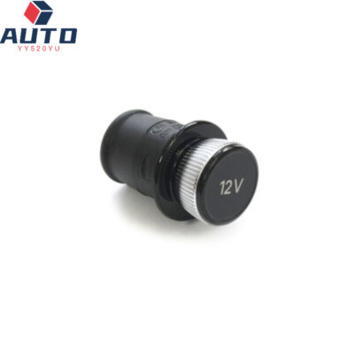 c8 cigarette lighter For Audi A6 S6 C8 2019-2021 12V Chrome Cigarette Lighter Cover Socket Plug