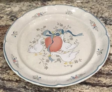 INTERNATIONAL MARMALADE 8868 JAPAN ROUND CHOP SERVING PLATE 12 1/4”D UNUSED COND