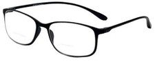 Calabria SUPER LIGHT WEIGHT Bi-Focal 720CB Reading Glasses in Ebony Black 1.25