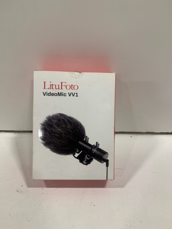 LituFoto VV1 Camera Microphone with Real Time Monitoring