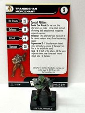 Star Wars Alliance and Empire 55/60 Trandoshan Mercenary U Miniature