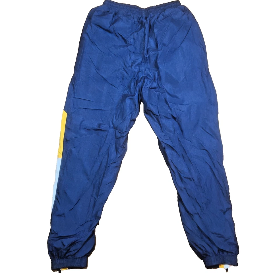 Mitre Мужская винтажная трек тренировки Sports Athletic с подкладкой нейлона бегунов брюки Sz S - Изображение 2 из 4