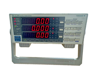 Yokogawa WT210 Digital Power Meter 760401-F/C2/HRM/DA4 Phase RS-232