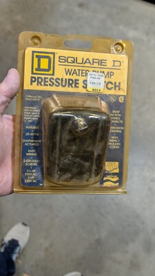NEW SQUARE-D WATER PUMP PRESSURE SWITCH CAT # FSG2J20CP