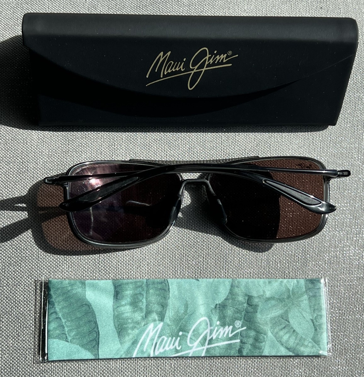 Maui Jim Kaupo Gap MJ 437 11 Translucent Grey Frame & HCL Bronze