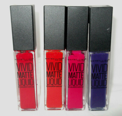 MAYBELLINE VIVID MATTE FLÜSSIGER LIPPENSTIFT Wählen Sie einen Farbton