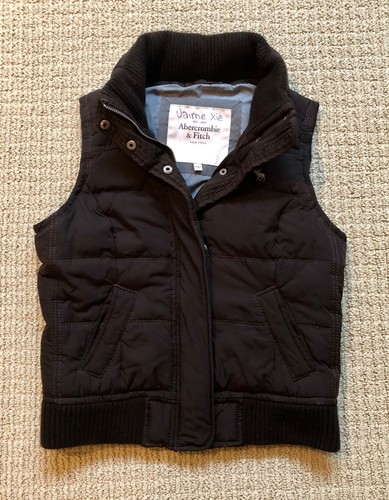 ABERCROMBIE \u0026 FITCH BROWN QUILTED 