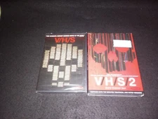 V/H/S & V/H/S/2 - Lot Of 2 DVDs - New Sealed - Horror  VHS Rated R OOP Rare