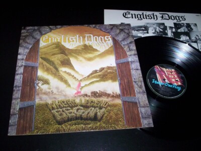 English Dogs  ''Where Legend Began'' LP g/f inner Under One Flag   FLAG 4 UK 1986