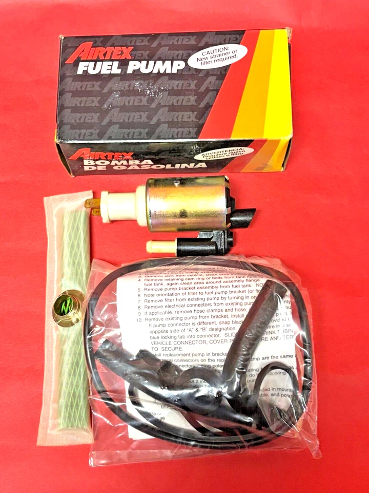 Bomba de combustible eléctrica Airtex E2015 para 85-90 Ford Escort Taurus Mercury Topaz Lynx Foto 2 de 2