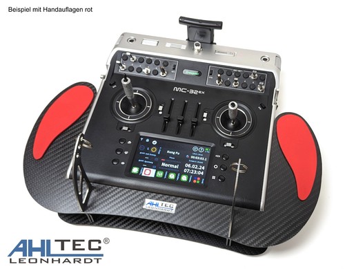 Ahltec Émetteur pour Graupner MC-32 & MC-32ex IN Carbone Véritable - Photo 3/7