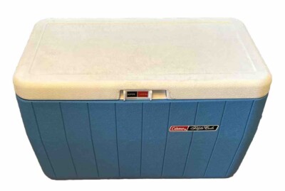 VINTAGE COLEMAN COOLER RETRO BLUE 1979 POLYLITE MODEL 5286