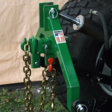 Three point hitch category 1 tractor trailer receiver log skidder 3/8 grab hook