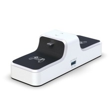 PS5 Controller Dual Charging Dock with Blue LED indicator, Phone Charger