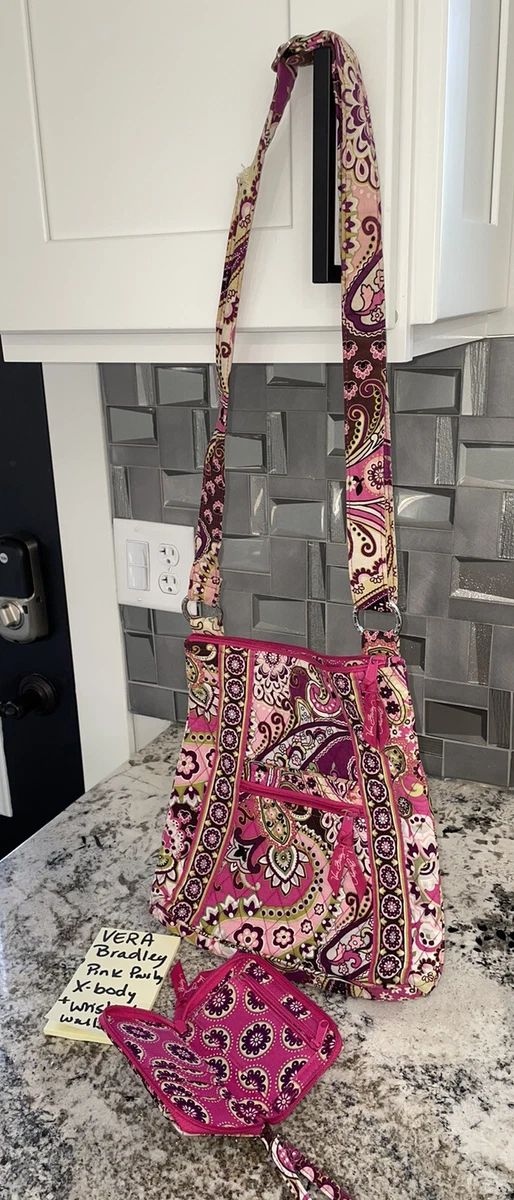 Vera bradley deals pink crossbody