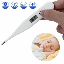 Clinically Accurate Digital Thermometer Adults Children Kids Baby Celsius Only