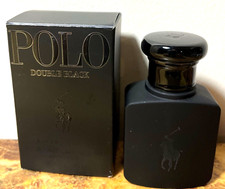Polo Double Black by Ralph Lauren Men 1.3 /1.35 /1.36 oz / 40ml EDT Spray SEALED