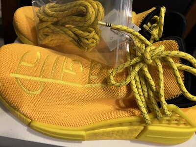 NEW AUTHENTIC ADIDAS NMD HU PHARRELL EXTRA EYE YELLOW MEN SHOE SIZE 8.5  GY0091 NEW AUTHENTIC ADIDAS NMD HU PHARRELL EXTRA EYE YELLOW MEN  main image 3