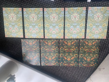 MUSEUM & GALERIEN SAMMLUNG 1991 9 WILLIAM MORRIS NOTIZKARTEN & UMSCHLÄGE