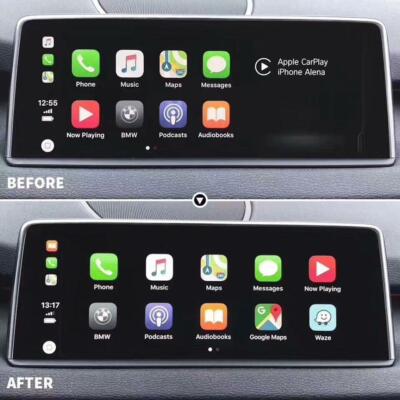 BMW Carplay activation  F series G series full screen  video in motion activatio