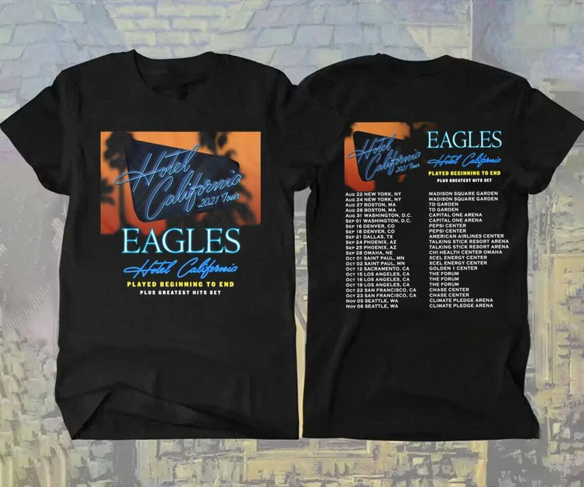 The Eagles Hotel California Concert Tour 2021 Shirt PH1955