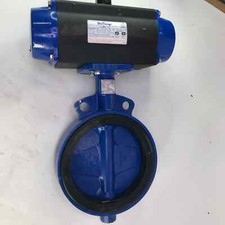DELTORQ 50080121e380 8" Air Operated Butterfly Valve