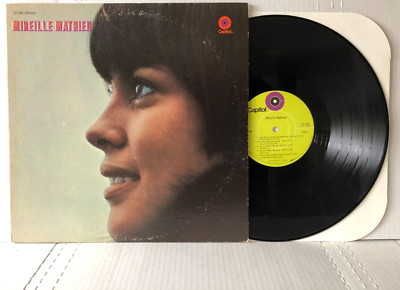 MIREILLE MATHIEU Self-Titled Original 1969 Capitol VG+/VG  French Chanson