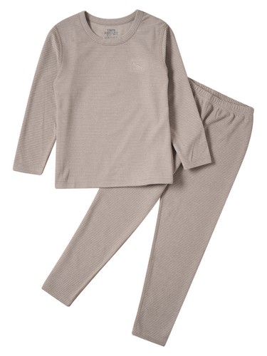 Kids Boys Girl's Shirt With Pants Set Pyjama T-shirt And Trousers Long Sleeve - Picture 33 of 82