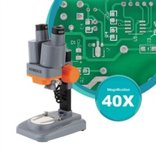 40X Binocluar Stereo Microscope Top LED Illumination Mobil Phone Repair Tool